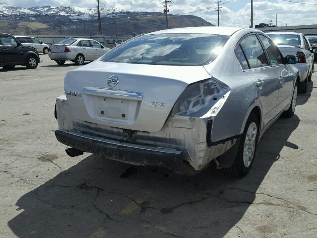 1N4AL21E99C114520 - 2009 NISSAN ALTIMA 2.5 SILVER photo 4