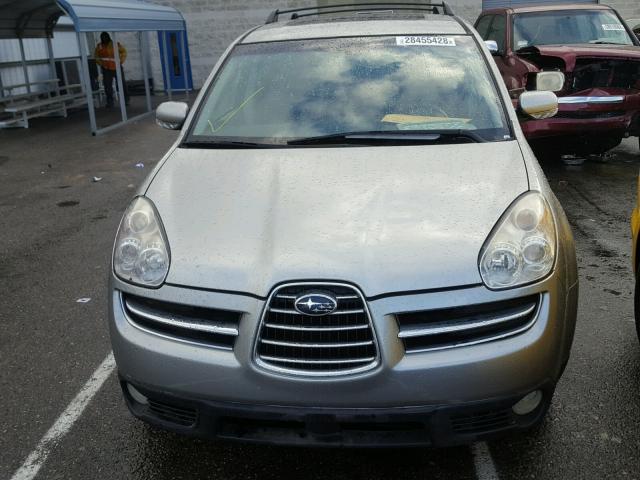 4S4WX85C964400708 - 2006 SUBARU B9 TRIBECA SILVER photo 9