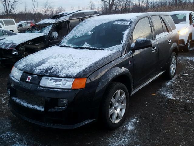 5GZCZ63455S856666 - 2005 SATURN VUE BLACK photo 2