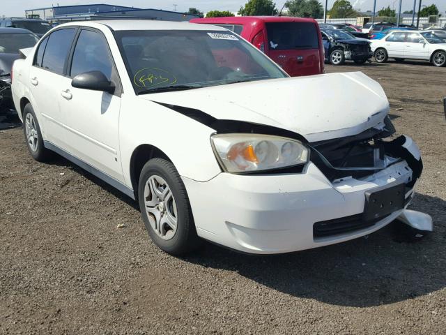 1G1ZS58F97F101707 - 2007 CHEVROLET MALIBU LS თეთრი ფოტო 1