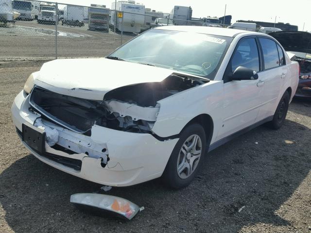 1G1ZS58F97F101707 - 2007 CHEVROLET MALIBU LS თეთრი ფოტო 2