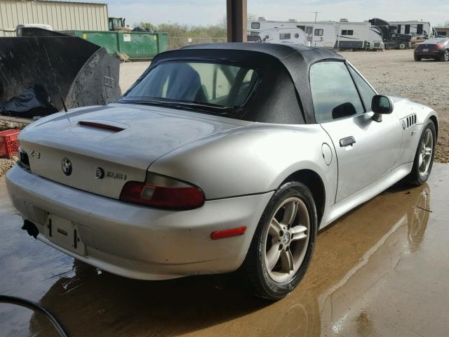 WBACN33461LM00995 - 2001 BMW Z3 2.5 SILVER photo 4