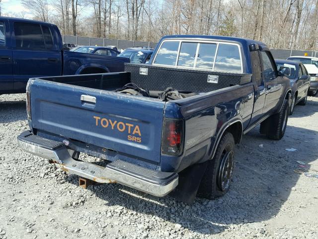 JT4VN13G7L5015432 - 1990 TOYOTA PICKUP 1/2 BLACK photo 4