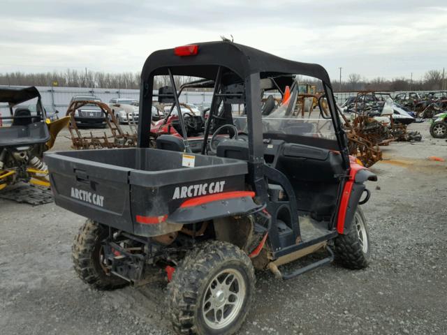 4UF08MPV98T308434 - 2008 ARCTIC CAT PROWLER RED photo 4