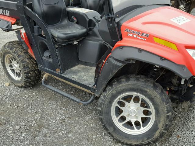 4UF08MPV98T308434 - 2008 ARCTIC CAT PROWLER RED photo 9