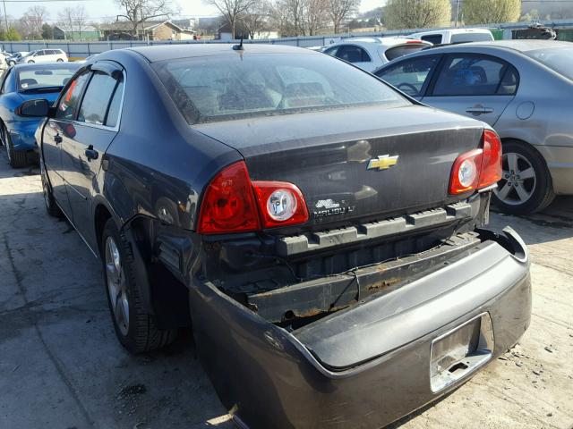 1G1ZC5EBXAF255350 - 2010 CHEVROLET MALIBU 1LT 灰色 照片 3