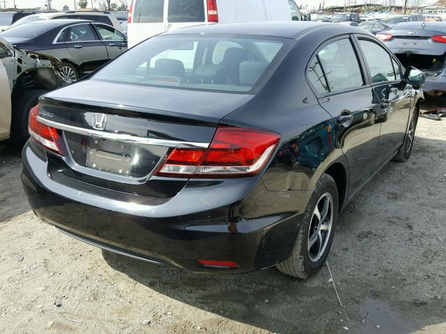 19XFB2F74FE254783 - 2015 HONDA CIVIC SE BLACK photo 4