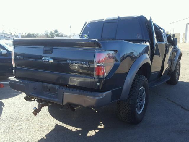 1FTEX1EV0AFB67890 - 2010 FORD F150 SUPER GRAY photo 4