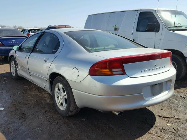 2B3HD56J91H684162 - 2001 DODGE INTREPID E SILVER photo 3