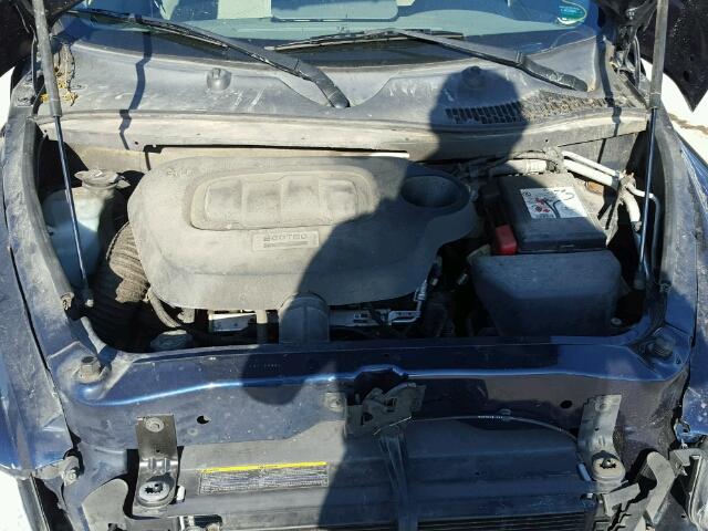 3GNBAEDBXAS567199 - 2010 CHEVROLET HHR LS BLUE photo 7