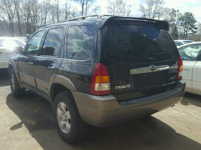 4F2CZ06144KM09504 - 2004 MAZDA TRIBUTE ES 黑色 照片 3