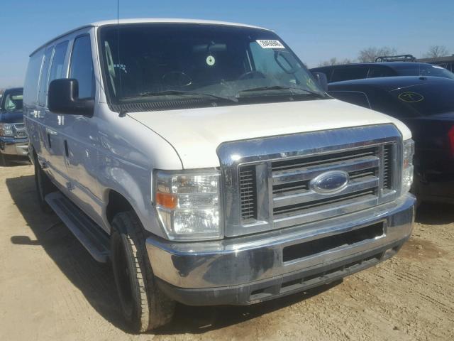 1FTNE24W68DB03364 - 2008 FORD ECONOLINE WHITE photo 1