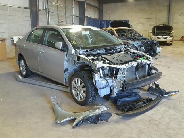 1NXBU40E19Z044199 - 2009 TOYOTA COROLLA BA SILVER photo 1