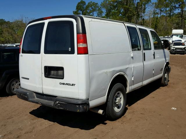 1GCGG252261194775 - 2006 CHEVROLET EXPRESS G2 WHITE photo 4