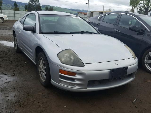 4A3AC44G62E001828 - 2002 MITSUBISHI ECLIPSE GS SILVER photo 1