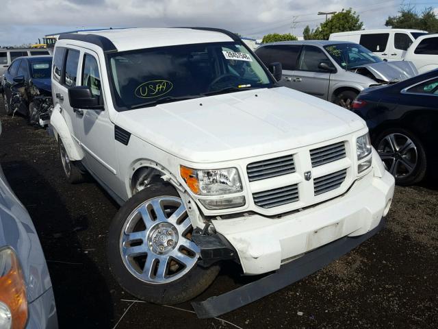 1D4PT4GK0BW605451 - 2011 DODGE NITRO HEAT WHITE photo 1