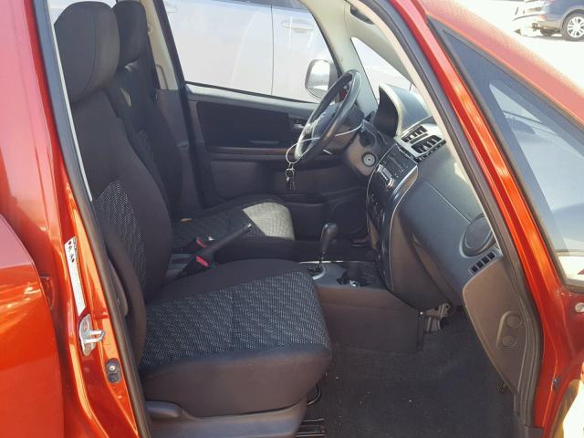 JS2YB413396203476 - 2009 SUZUKI SX4 TECHNO ORANGE photo 5