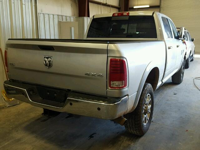 3C6UR5FL4EG129827 - 2014 RAM 2500 LARAM SILVER photo 4