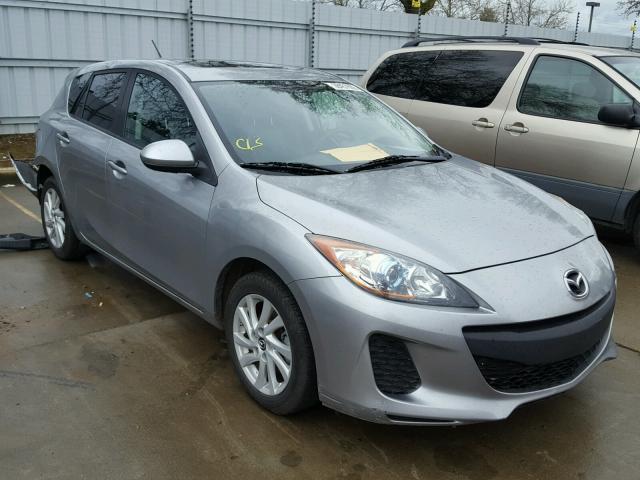 JM1BL1MP9D1785258 - 2013 MAZDA 3 I SILVER photo 1