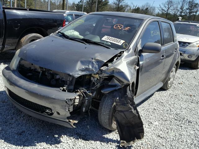 JTKKT624340074952 - 2004 TOYOTA SCION XA GRAY photo 2