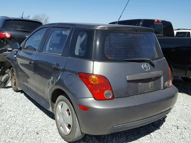 JTKKT624340074952 - 2004 TOYOTA SCION XA GRAY photo 3