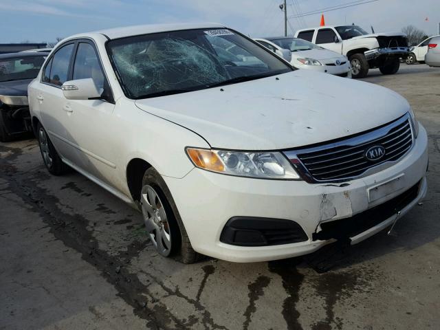 KNAGG4A84A5426636 - 2010 KIA OPTIMA LX WHITE photo 1