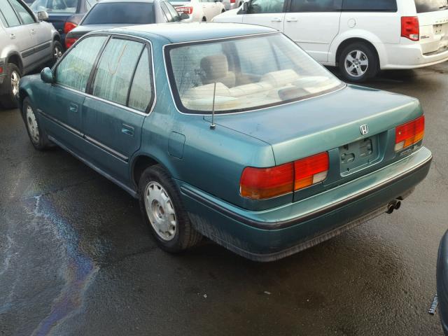 JHMCB7673PC051746 - 1993 HONDA ACCORD EX GREEN photo 3