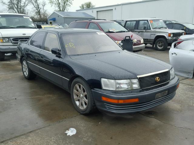 JT8UF11E5M0069836 - 1991 LEXUS LS 400 BLACK photo 1