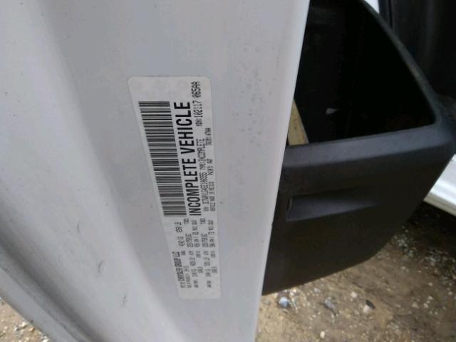 3C7WRVLG4EE106555 - 2014 RAM PROMASTER WHITE photo 10