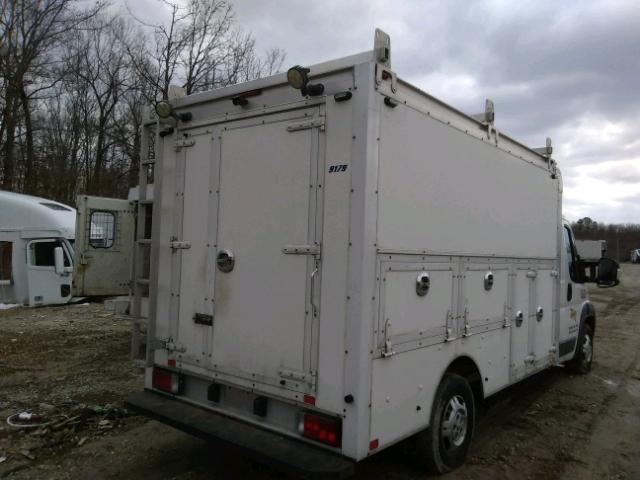 3C7WRVLG4EE106555 - 2014 RAM PROMASTER WHITE photo 4