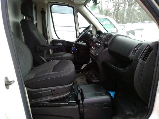 3C7WRVLG4EE106555 - 2014 RAM PROMASTER WHITE photo 5