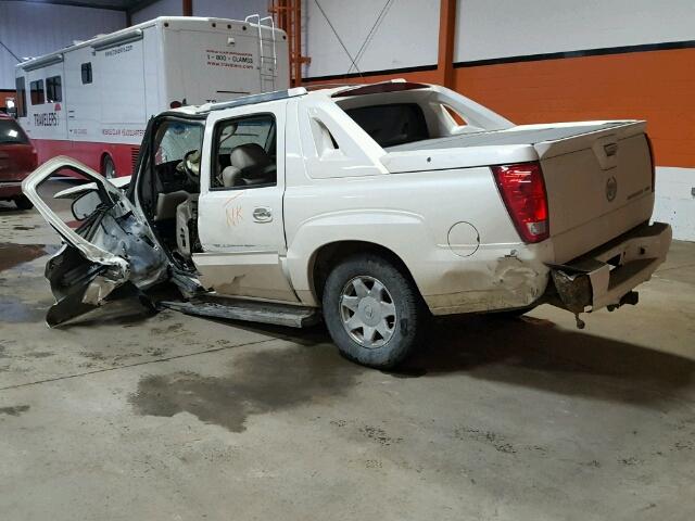 3GYEK62N26G112583 - 2006 CADILLAC ESCALADE E WHITE photo 3