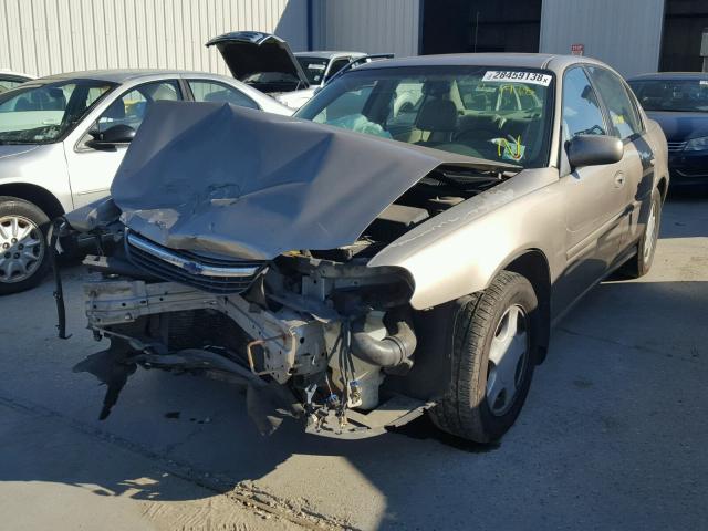 1G1NE52JXY6270767 - 2000 CHEVROLET MALIBU LS თაფლისფერი ფოტო 2