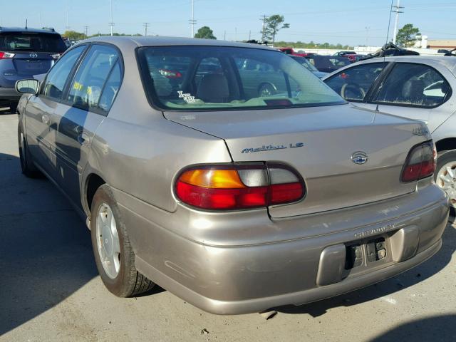 1G1NE52JXY6270767 - 2000 CHEVROLET MALIBU LS თაფლისფერი ფოტო 3