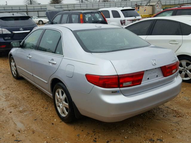 1HGCM66585A063504 - 2005 HONDA ACCORD EX SILVER photo 3