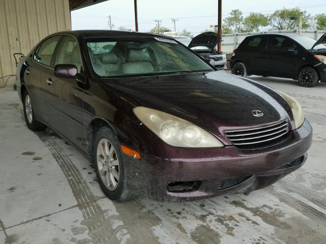 JTHBF30G225004965 - 2002 LEXUS ES 300 RED photo 1