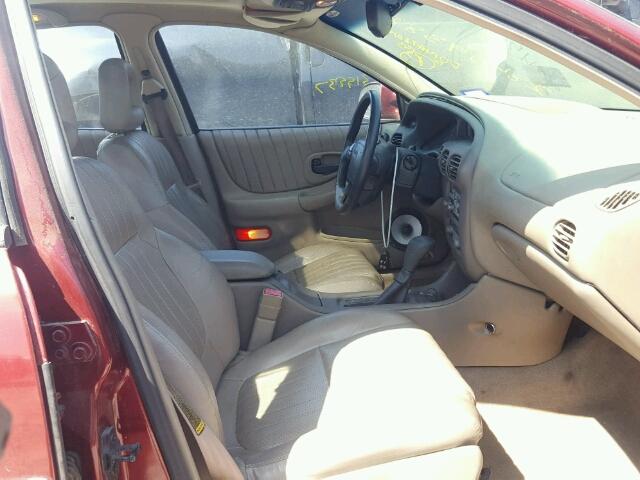 1G2WR5211YF289311 - 2000 PONTIAC GRAND PRIX RED photo 5