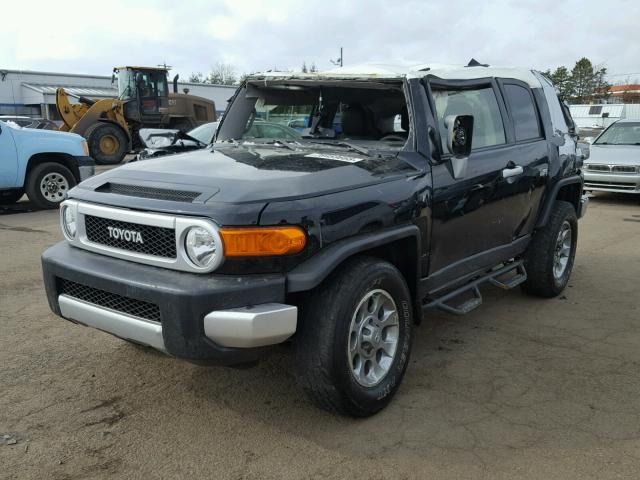 JTEZU4BF4DK013098 - 2013 TOYOTA FJ CRUISER BLACK photo 2