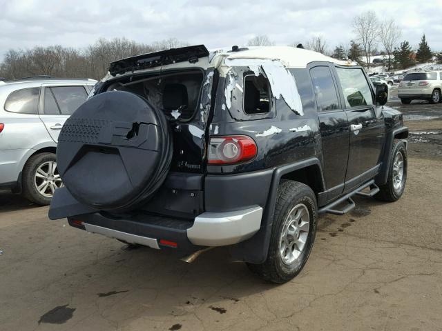 JTEZU4BF4DK013098 - 2013 TOYOTA FJ CRUISER BLACK photo 4