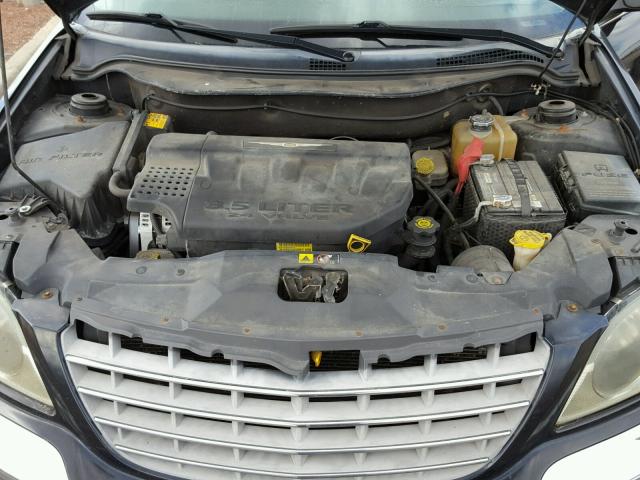 2C8GM68454R558305 - 2004 CHRYSLER PACIFICA BLACK photo 7