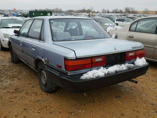 JT2SV21E3H3137100 - 1987 TOYOTA CAMRY DLX BLUE photo 3