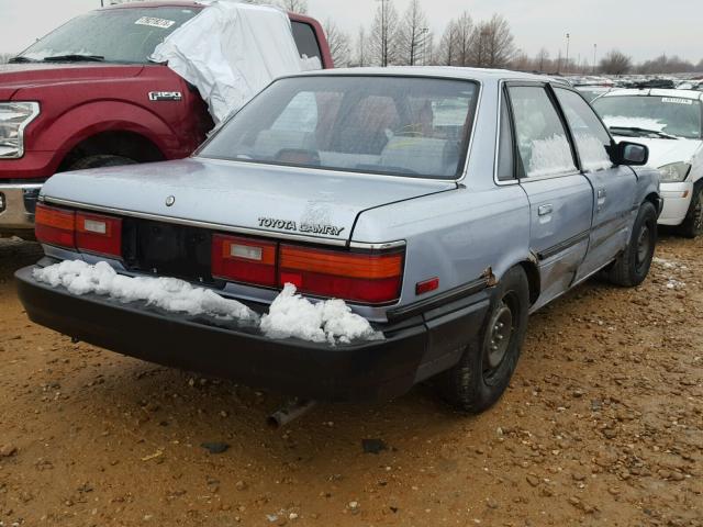 JT2SV21E3H3137100 - 1987 TOYOTA CAMRY DLX BLUE photo 4