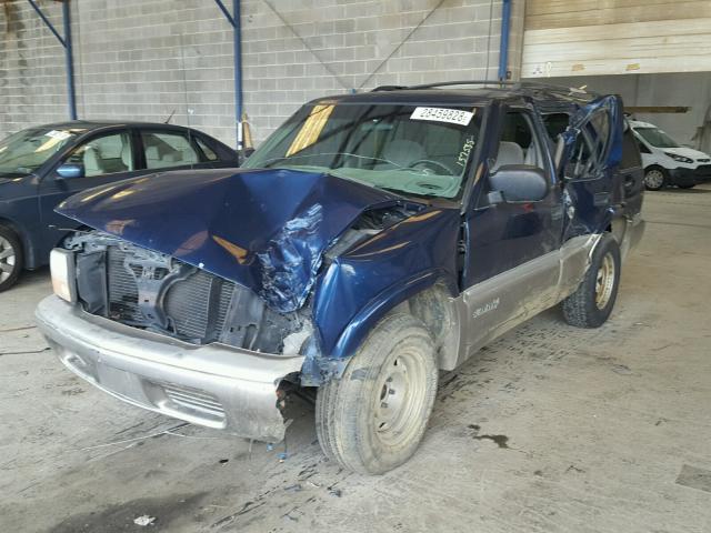 1GKCS13W612136544 - 2001 GMC JIMMY Bicolor foto 2