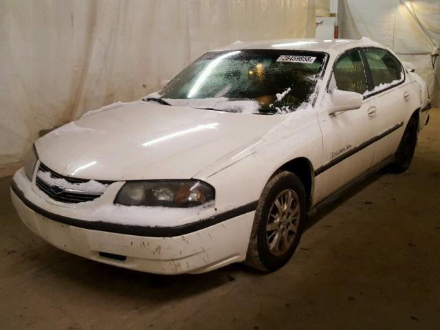 2G1WF52E039112007 - 2003 CHEVROLET IMPALA WHITE photo 2