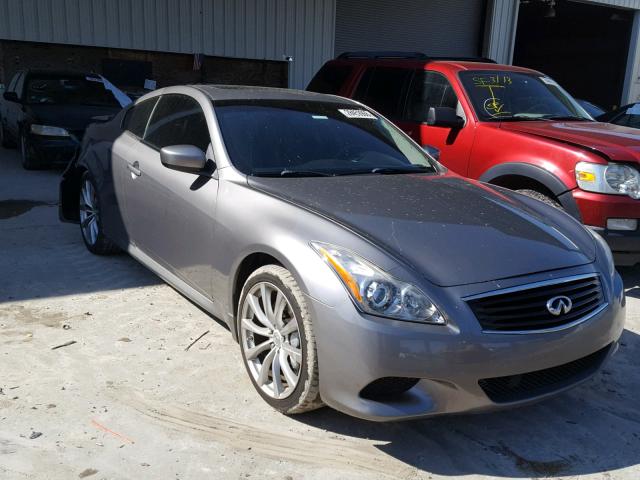 JNKCV64E39M600426 - 2009 INFINITI G37 BASE SILVER photo 1