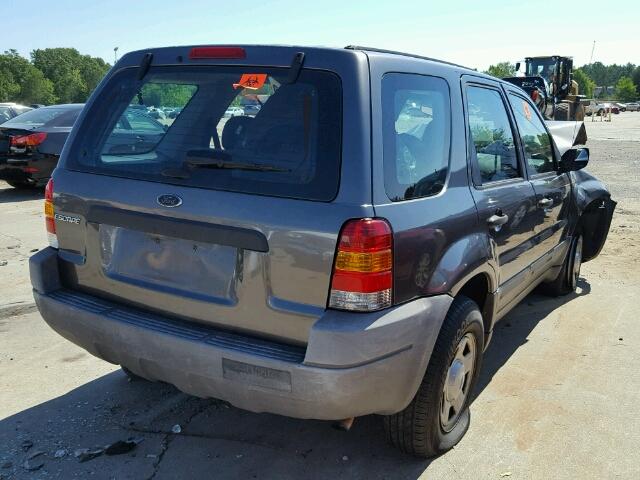 1FMYU02124DA07555 - 2004 FORD ESCAPE GRAY photo 4