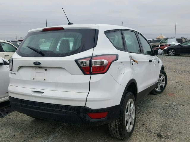 1FMCU0F73HUA83851 - 2017 FORD ESCAPE S WHITE photo 4