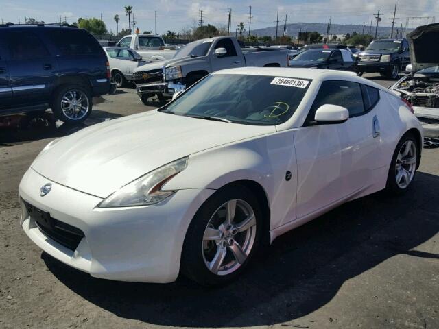 JN1AZ4EH9CM561569 - 2012 NISSAN 370Z BASE WHITE photo 2