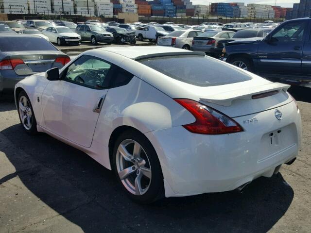 JN1AZ4EH9CM561569 - 2012 NISSAN 370Z BASE WHITE photo 3