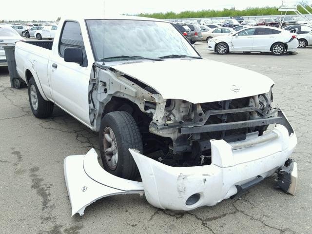 1N6DD21S61C337321 - 2001 NISSAN FRONTIER X WHITE photo 1